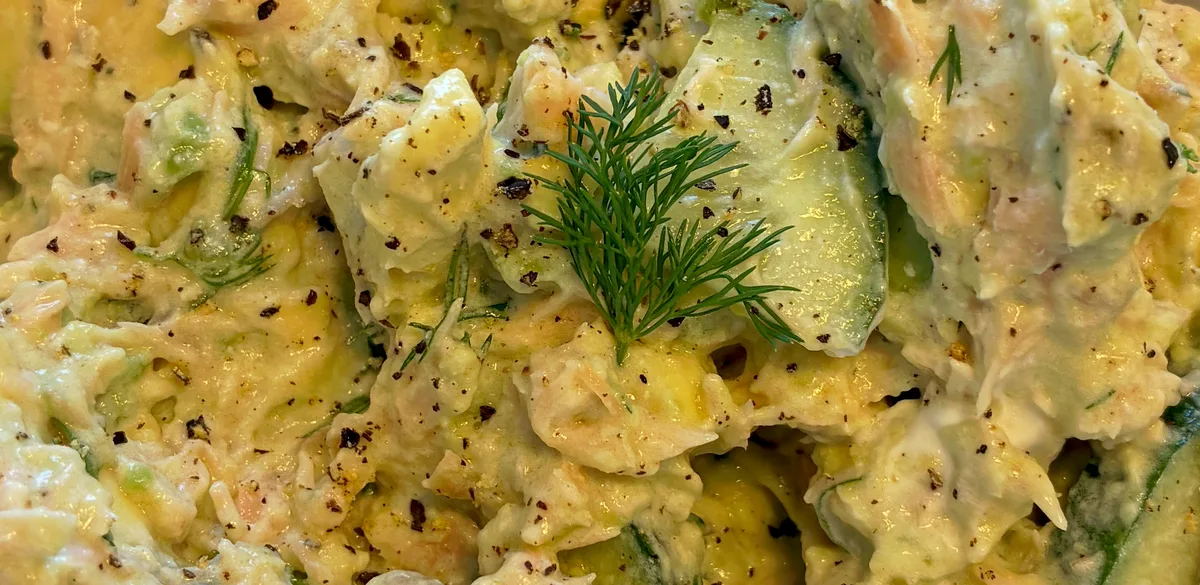 Creamy Salmon Salad