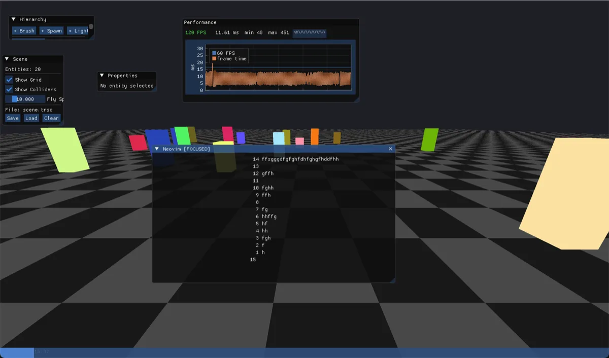 First rough Neovim import